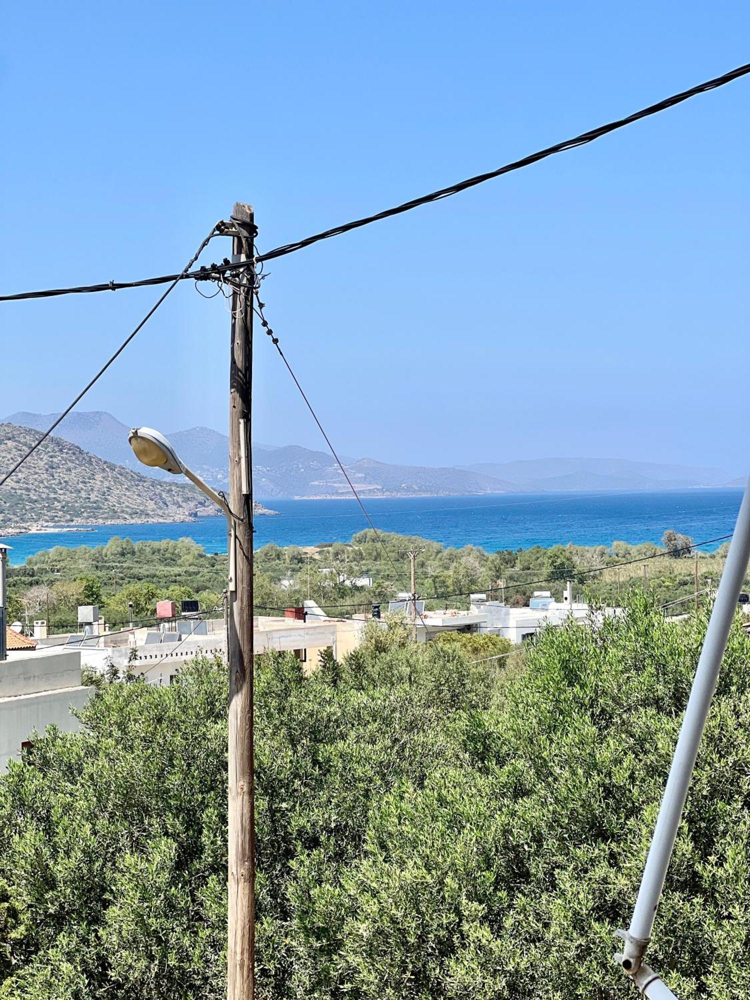 “Shiny” Sea View Apartment At Istron Ágios Nikolaos Exterior foto